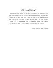 Luận án Tính hyperbolic của không gian phức và nhóm các CR-Tự đẳng cấu vi phân