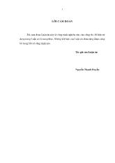 Luận án Vận dụng hệ thống phương pháp kế toán quản trị chi phí vào chu kỳ sống của sản phẩm tại các doanh nghiệp sản xuất gạch ốp lát Việt Nam