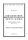 Tóm tắt Luận án Ảnh hưởng của tín ngưỡng truyền thống Việt Nam đến đời sống đạo của người Công giáo ở giáo phận Bùi Chu - Nam Định hiện nay