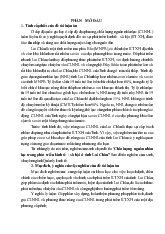 Tóm tắt Luận án Chất lượng nguồn nhân lực trong phát triển kinh tế - Xã hội ở tỉnh Lai Châu”