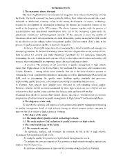 Tóm tắt Luận án Fundamentals of rationale and practice of self-Assessment in quality management in High Schools
