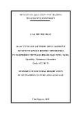 Tóm tắt Luận án Half century of prose development of mountainous ethnic minorities in northern Vietnam (from 1960 until now)