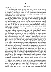 Tóm tắt Luận án Kinh tế nông nghiệp tỉnh Hải Dương thời kỳ 1883 - 1945