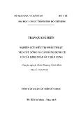 Tóm tắt Luận án Nghiên cứu điều trị phẫu thuật vẹo cột sống vô căn bằng dụng cụ có cấu hình toàn ốc chân cung