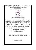 Tóm tắt Luận án Nghiên cứu mối liên quan giữa tự kháng thể TRAb và một số thông số sinh học đến kết quả điều trị bệnh Basedow bằng Methimazole ở trẻ em