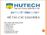 Đề tài Các loại rơle