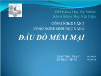 Công nghệ sinh học nano - Đầu dò mềm mại