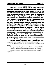 Đồ án Thực trạng cán cân thanh toán quốc tế ở Việt Nam và chính sách tỷ giá