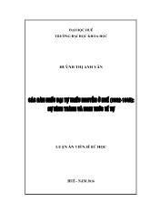 Luận án Các đàn miếu đại tự triều nguyễn ở huế (1802 - 1945): sự hình thành và nghi thức tế tự