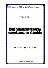 Luận văn Đóng góp của Phạm Thái trong văn học Việt Nam giai đoạn nửa cuối thế kỷ XVIII – Nửa đầu thế kỷ XIX