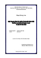 Luận văn Hoàn thiện cơ cấu hệ thống giáo dục quốc dân theo hướng đa dạng hóa, chuẩn hóa, liên thông, liên kết từ giáo dục phổ thông, giáo dục dạy nghề đến Cao đẳng, Đại học và sau Đại học