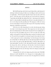 Luận văn Nghiên cứu biến tính TiO2 bằng cacbon và sắt làm chất xúc tác quang hóa trong vùng ánh sáng trông thấy