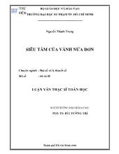Luận văn Siêu tâm của vành nửa đơn