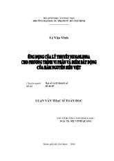 Luận văn Ứng dụng cảu lý thuyết nevanlina cho phương trình vi phân và điểm bất động của hàm nguyên siêu Việt
