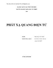 Phát xạ quang điện tử