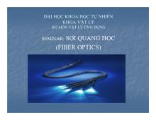 Seminar: Sợi quang học (fiber optics)