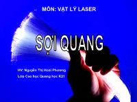 Vật lý laser - Sợi quang