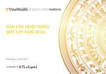 Báo cáo hoạt động quỹ VFF năm 2016