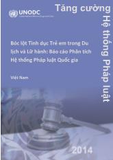 Báo cáo Phân tích Pháp luật UNODC: Bóc lột Trẻ em trong Du lịch và Lữ hành