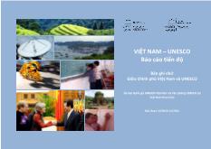 Báo cáo tiến độ thực hiện Bản ghi nhớ giữa Chính phủ Việt Nam và UNESCO giai đoạn 2010-2012