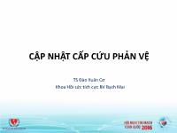 Cập nhật cấp cứu phản vệ