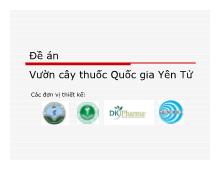 Đề án Vườn cây thuốc Quốc gia Yên Tử