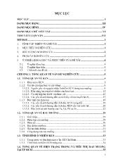 Đề tài Đánh giá rủi ro hàm lượng kim loại nặng trong rau muống và ảnh hưởng tới sức khoẻ con người ở TP. Hồ Chí Minh