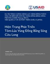 Hiện trạng phát triển tôm - lúa vùng đồng bằng sông Cửu Long