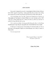 Luận văn Cách thức khoán chi phí trong các Doanh nghiệp thủy nông