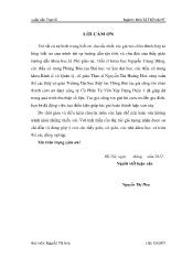 Luận văn Nghiên cứu phương pháp hạch toán môi trường trong định giá điện của dự án Thuỷ điện Sông Tranh 2