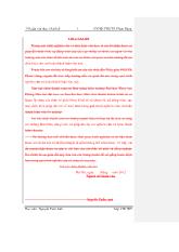 Luận văn Xây dựng định mức chi phí cấp nước thô phục vụ công nghiệp, sinh hoạt của hệ thống thủy lợi Nam Khánh Hòa
